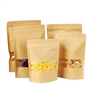 স্ট্যান্ড আপ ক্রাফট পেপার ব্যাগ